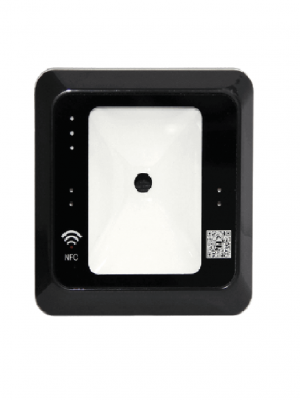 ZKTECO QR500B - Lector Esclavo de Código QR, NFC y Tarjeta Mifare Frecuencia 13.56MHz / DC 12V o 5V por USB / Cable USB Incluido / Conexión Wiegand / Compatible con Paneles InBio y Serie C3 - Image 1
