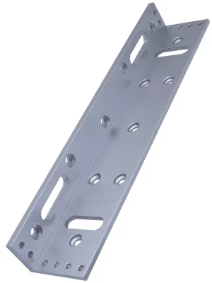 ZKTECO LMB200ZL - Soporte de Montaje para Diversos Tipos de Puertas, Tipo ZL, Aluminio Anodizado, Compatible con Cerradura Magnética LM200LED - Image 2