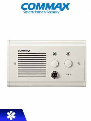 COMMAX JNS4CS - Subestación de cama para sistema de llamado de enfermería / Comunicación por voz con la unidad  JNS70MN / Soporta botón pulsador CC200 y botones de emergencia - Image 1