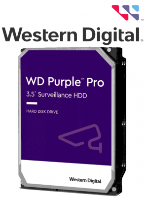 WESTERN DIGITAL WD142PURP -  Disco duro 14 TB / PURPLE PRO / SATA III 6 GBS/ 3.5" / Recomendado para videovigilancia / 512MB / Soporta IA - Image 1