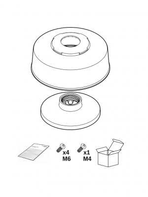 BOSCH V_NDA5080PIPW - Placa de Interfaz Colgante 148mm con Tapa - Image 2