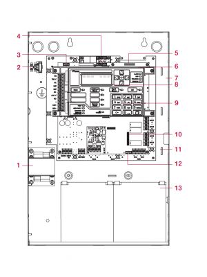 KIDDE F_VS1GSPKIT10 - Panel 64 Dispositivos Direccionables / 10 Detectores de Humo con Bases / 2 Estaciones Manuales / 2 Sirena con Estrobo - Image 2