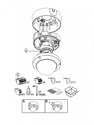 BOSCH V_NDE5703AL - Domo fijo 5MP HDR 3.2-10.5mm IP66 IR E/S - Image 2