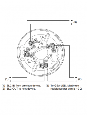 KIDDE F_KISB - Base Detector Estandar - Image 3