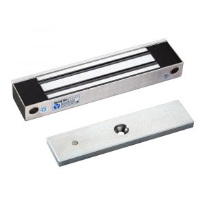 YLI YM350WS - Cerradura Magnética para Control de Acceso / Fuerza de Sujeción de 350 kg (800 lb) / Para puertas de madera, vidrio y metálicas / IP68 para uso exterior e interior - Image 2