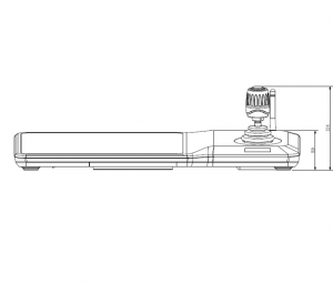 DAHUA NKB5000-F - Teclado Controlador de Red HD/ Control de PTZs, DVRs, NVRs e IPC/ 4 Salidas HDMI/ Soporta Función de Videowall/ Soporta Resolución 4k/ Onvif/ Teclado Inalámbrico/ Pantalla Tactil de 10 Pulgadas/ Wifi/ RS232/RS485/ - Image 2