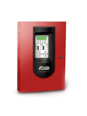 KIDDE F_FX64R2SP - Panel de Alarma Contra Incendio / Capacidad de 64 puntos / 2 NACs / Rojo / 230V / Español - Image 1