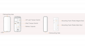 IMOU DOOR CONTACT (ARD311-SW-imou) - Contacto Magnetico Inalambrico, detecta la apertura de puertas y ventanas en un rango de 25-45 mm. Con un indicador LED y frecuencia de 433 MHz, mejora la seguridad del hogar. - Image 5