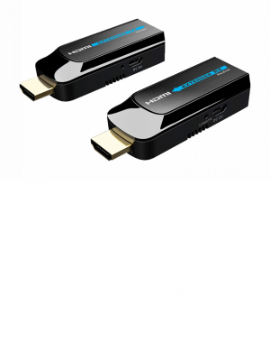 SAXXON LKV372S- Kit mini extensor  HDMI/ Cable UTP recomendado CAT 6/ 6A/  1080p / 50 Metros / Alimentacion MICRO  USB / Compatible con  HDCP 1.4 / PLUG & PLAY - Image 1