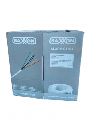 SAXXON OWAC6305JF - Bobina de Cable para Alarma de 6 Conductores/ CCA/ 305 Metros/ Uso Interior/ Material Retardante a la Flama/ Color Blanco/ Recomendado para Alarmas, Control de Acceso, Videoporteros y Audio/ - Image 4