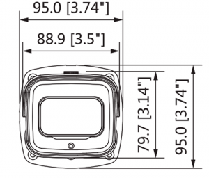 DAHUA IPCHFW5431EZE - Cámara IP bullet 4 Mp / H265+ / WDR Real 120 dB / Lente motorizado 2.7 mm a 13.5 mm / IVS / Ir 50 Mts / IP67 / IK10 / PoE / ePoE - Image 3