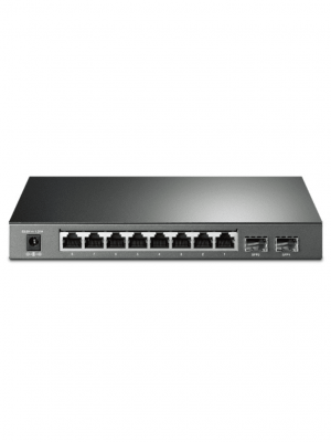 TP-LINK TL-SG2210P - Switch PoE JetStream SDN administrable con 8 puertos 10/100/1000 Mbps y 2 puertos SFP, además de 8 puertos PoE con un presupuesto total de 61W. Ofrece administración centralizada a través de OMADA SDN. - Image 3