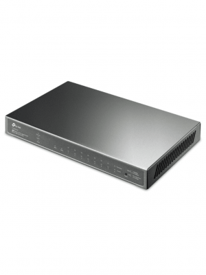 TP-LINK TL-SG2210P - Switch PoE JetStream SDN administrable con 8 puertos 10/100/1000 Mbps y 2 puertos SFP, además de 8 puertos PoE con un presupuesto total de 61W. Ofrece administración centralizada a través de OMADA SDN. - Image 2