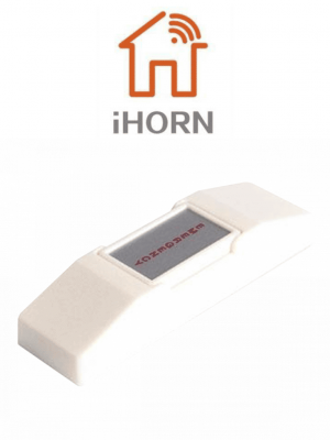 IHORN HO-02 - Boton de panico cableado / Compatible con paneles cableado tradicional - Image 1