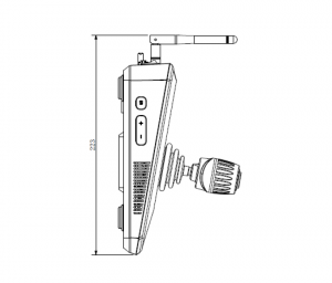 DAHUA NKB5000-F - Teclado Controlador de Red HD/ Control de PTZs, DVRs, NVRs e IPC/ 4 Salidas HDMI/ Soporta Función de Videowall/ Soporta Resolución 4k/ Onvif/ Teclado Inalámbrico/ Pantalla Tactil de 10 Pulgadas/ Wifi/ RS232/RS485/ - Image 4