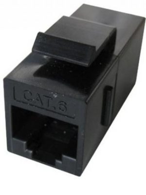 aC5U6RJ45BKS - Cople UTP / CAT 5E / Para cable UTP / Color negro - Image 1