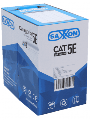 SAXXON OUTP5ECCA305BC - Bobina de Cable UTP Cat5e/ 305 Metros/ CCA/ Color Blanco/ Uso Interior/ Cert ISO9001/ UL 444/ RoSH/ ANSI/ TIA/ EI-568B - Image 3