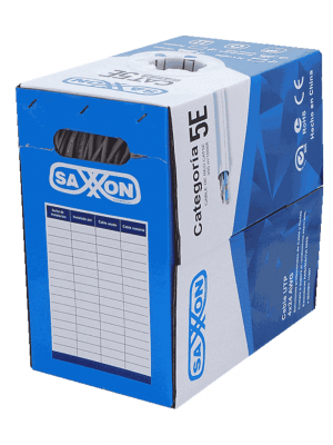 SAXXON OUTP5ECCA305BC - Bobina de Cable UTP Cat5e/ 305 Metros/ CCA/ Color Blanco/ Uso Interior/ Cert ISO9001/ UL 444/ RoSH/ ANSI/ TIA/ EI-568B - Image 4