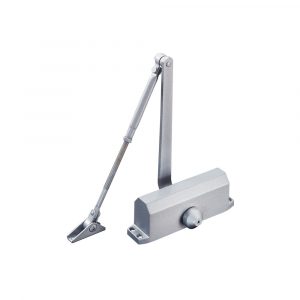 YLI YC812 - Brazo cierra puerta automático / Para puertas de 65 kg / Compatible con puertas de madera, vidrio, metal / Velocidad ajustable de cierre / Instalación izquierda o derecha - Image 3