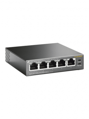 TP-LINK TL-SG1005P - Switch Escritorio No Administrable de 5 puertos 10/100/1000 Mbps, con 4 puertos PoE 802.3af/at de hasta 65 W y PoE Extendido hasta 250 metros. - Image 2