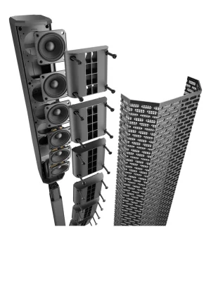 ElectroVoice M_EVOLVE30MUS - Sistema Amplificado de Columna EVOLVE 30M 8CH / Bluetooth / Columna 6x2.8" / Subwoofer 10" / Negro - Image 3