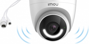 IMOU Turret (IPC-T26EN-0280B-imou) - Cámara IP Domo WiFi de 2MP con disuasión activa, sirena integrada, LED de alta potencia, micrófono, audio bidireccional, detección de humanos, IR 30m, IP67 y ranura MicroSD. - Image 2