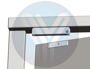 YLI YM350WS - Cerradura Magnética para Control de Acceso / Fuerza de Sujeción de 350 kg (800 lb) / Para puertas de madera, vidrio y metálicas / IP68 para uso exterior e interior - Image 5