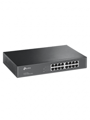 TP-LINK TL-SF1016DS - Switch no administrable con 16 puertos Fast Ethernet, diseñado para montaje en rack o en escritorio. - Image 2