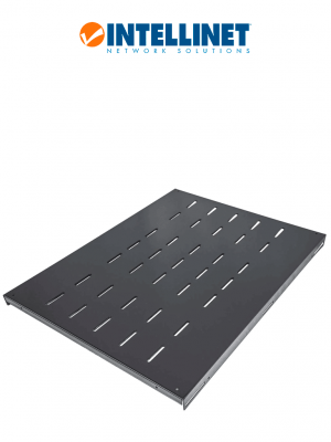 INTELLINET 712576 - Charola Gabinete / 19" / 1U / Fija / 62cm / Ventilada / 100kg - Image 1