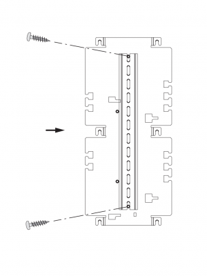 BOSCH F_HMP0003A - Placa para Bastidor de Montaje / Acero / 282 x 130 x 7.50 mm - Image 4