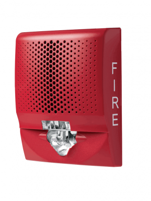 KIDDE F_EG4SVRF - Altavoz con Strobo Montaje en Muro / Rojo / FIRE - Image 1