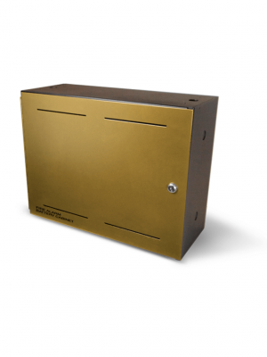 KIDDE BC1 - Gabinete de Baterías / Puerta Bronce / Soporta baterías de hasta 40 Ah - Image 1