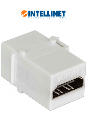 INTELLINET 771351 - Cople HDMI, Keystone, Blanco - Image 1