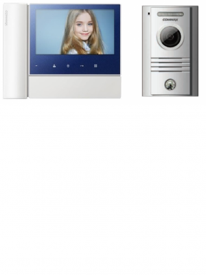 COMMAX CDV70N2DRC40KPAQ - Monitor color 7 pulgadas y frente de calle / Soporta 1 auricular / Conexion para monitor adicional - Image 1