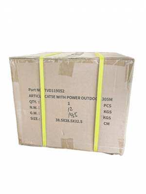 SAXXON OUTP5ECCAEXT2E - Bobina de Cable UTP Cat5e Siames/ 305 Metros/ Uso Exterior/ CCA/ UTP+Cables de Energía Cal. 18 AWG/ Doble Forro en Cable UTP/  Ideal para Cableado de Video/ - Image 6