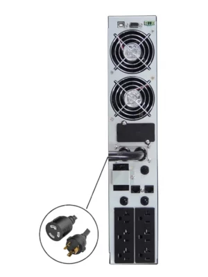 ABLEREX - AB-ARPLUSRT3000 - No break / UPS Online para rack o torre / 3kVA / 2.7kW / 6 Contactos de salida NEMA 5-15/20R / 1 Contacto de salida L5-30R / 1 Contacto de salida L5-30P / fp 0.9 - Image 2