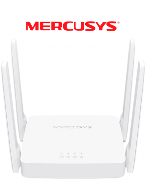 MERCUSYS AC10 - Router inalámbrico AC1200 / 2 Puertos LAN 10/100 / 1 Puerto WAN 10/100 / 4 antenas externas de 5 dBi - Image 1