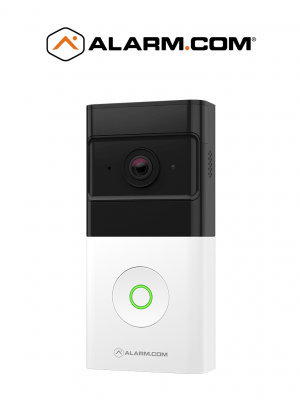 ALARM.COM VDB-780B - Timbre con vídeo Inalámbrico para alarm.com /Wi-Fi / IP66 /1080P / 160° apertura horizontal. Batería incluida. - Image 1
