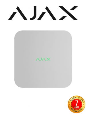 Ajax NVR (8ch) - Grabador de video en red de 8 canales para cámaras IP resolución 4K cámaras ONVIF/RTSP. Acepta cámaras AJAX y de otros fabricantes - Image 1