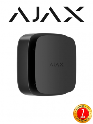 AJAX FireProtect 2 RB (Heat/Smoke) N- Detector inalámbrico de incendio con sensores de Calor y Humo. Color Negro. - Image 1