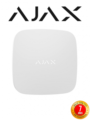 AJAX Hub2(4G) - Panel de  alarma  Ethernet/4G color Blanco / APP “AJAX PRO” IOS y Android / hasta 100 dispositivos / Hasta 25 cámaras / Hasta 50 Usuarios / 2 SIM / Hasta 14h de duración de la batería - Image 1