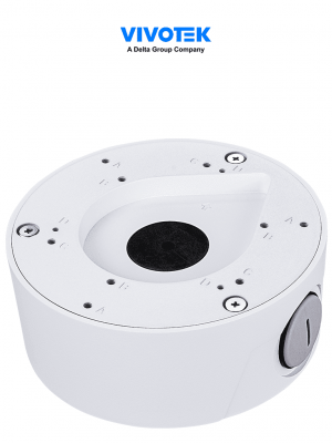 VIVOTEK AM-71B_V02 - Caja de conexiones exterior para cámaras domo, con protección IP66 y acabado en color blanco - Image 1