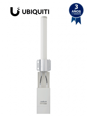 UBIQUITI AMO-5G10 - Antena omnidireccional para access point de 5.8GHz con ganancia de 10 dBi y 2 conectores SMA hembra inverso. - Image 1