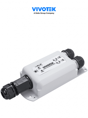 VIVOTEK AP-GXC-0250 - Extensor PoE para Exterior, 2 Puertos Gigabit GE, Conexion en cascada hasta 300 Mts, Salida PoE hasta 68W, IP67, IK10 - Image 1