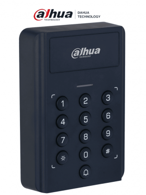 DAHUA ASI1201BL-D Control de Acceso Stand Alone / Botónes mecánicos / 3mil Tarjetas ID / 3mil contraseñas / Multiples formas de desbloqueo / Compatible con frentes de calle / Salida de 12V 1A / Indicador LED y Buzzer - Image 1