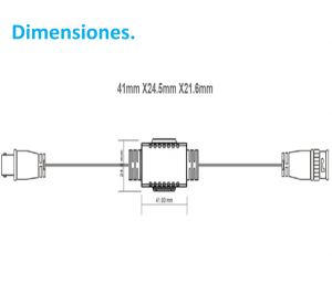 UTEPO UTP1201XPHD - Aislador pasivo de tierra por BNC en HD, elimina ruido e interferencia por lazos de tierra, soporta señales de video HDCVI/TVI/AHD - Image 2