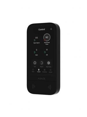 Ajax KeyPad TouchScreen -Teclado inalámbrico con pantalla táctil para gestionar un sistema Ajax Color Negro (81507.148.BL3) - Image 8
