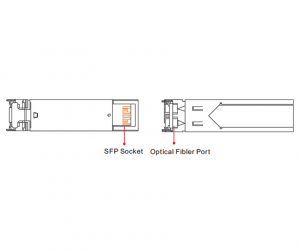 UTEPO SFP125G20KM - Transceptor de fibra óptica SFP monomodo, con conector LC, velocidad de 1250 Mbps y alcance de hasta 20 km de conexión - Image 2