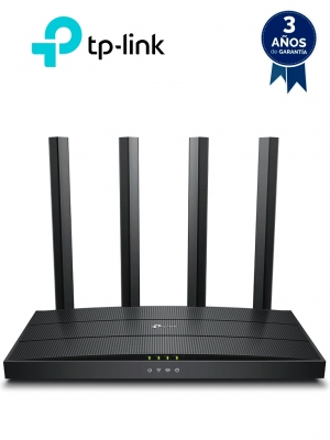 TP-LINK Archer AX12 - Ruteador WiFi 6 AX 1500Mbps con 1 puerto WAN RJ45 Gigabit Ethernet, 3 puertos LAN RJ45 Gigabit Ethernet, tecnologías MU-MIMO y OFDMA, además 4 antenas con Beamforming. - Image 1