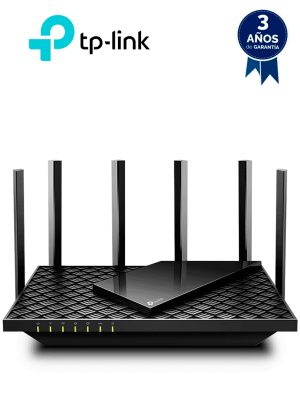 TP-LINK Archer AX73 - Ruteador WiFi 6 AX de 5400 Mbps con 1 puerto WAN RJ45 Gigabit Ethernet, 4 puertos LAN RJ45 Gigabit Ethernet, tecnologías MU-MIMO y OFDMA, además 6 antenas con Beamforming. - Image 1